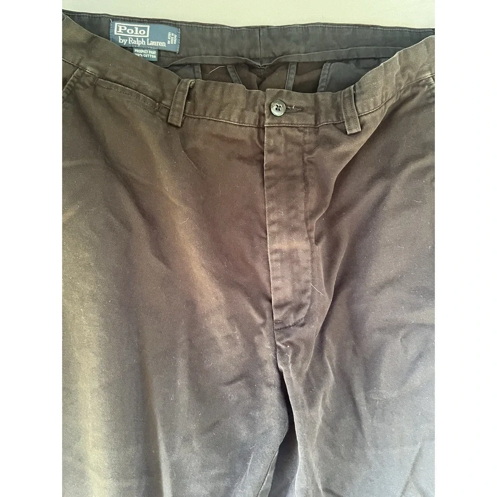 Polo by Ralph‎ Lauren Prospect Pants Cotton Black 35/32